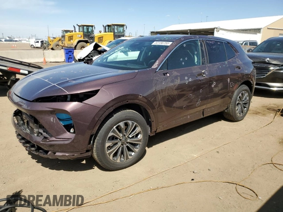 2024 Buick Envision Preferred with VIN LRBFZME45RD049220, listed as a Copart auction lot 53156755 with 3,692 mi miles and Salvage Title. Bid and sale history available at carsss.com. Image 1.