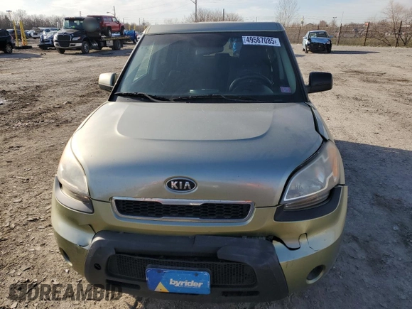 2011 Kia Soul + with VIN KNDJT2A26B7222737, listed as a Copart auction lot 49587085 with 203,272 mi miles and Salvage Title. Bid and sale history available at carsss.com. Image 5.