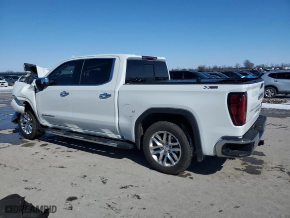 2022 GMC Sierra 1500 Limited SLT with VIN 3GTU9DEL9NG112185, listed as a Copart auction lot 46076825 with 22,228 mi miles and Salvage Title. Bid and sale history available at carsss.com. Image 2.
