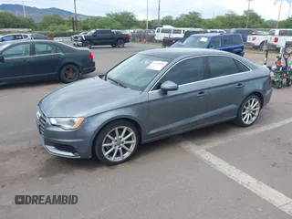 2015 Audi A3 1.8T Premium with VIN WAUACGFF1F1004798, listed as a IAAI auction lot 42078500 with 89,747 mi miles. Bid and sale history available at carsss.com. Image 2.