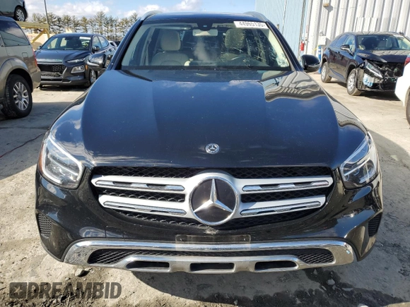 2020 Mercedes-Benz GLC with VIN WDC0G8EB2LF755117, listed as a Copart auction lot 44965135 with 45,725 mi miles and Salvage Title. Bid and sale history available at carsss.com. Image 5.