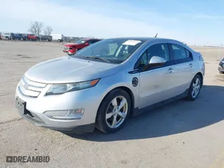 2012 Chevrolet Volt with VIN 1G1RA6E48CU126552, listed as a IAAI auction lot 41811810 with 147,086 mi miles. Bid and sale history available at carsss.com. Image 2.