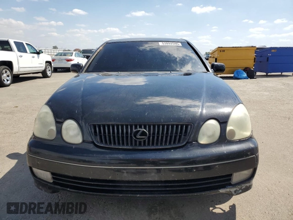 2002 Lexus GS 300 z VIN JT8BD69SX20152163, wystawiony jako Copart lot #53892595 z przebiegiem 261 514 mil mil oraz Szkoda całkowita • Salvage title. Historia ofert i sprzedaży dostępna na DreamBid. Obrazek 5.