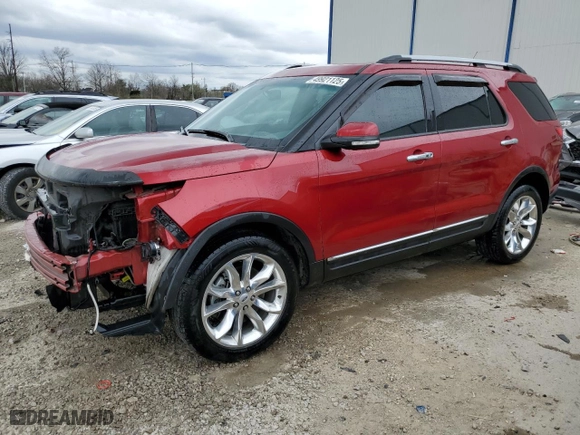 2014 Ford Explorer Limited with VIN 1FM5K8F81EGB16829, listed as a Copart auction lot 49921125 with 85,597 mi miles and Salvage Title. Bid and sale history available at carsss.com. Image 1.