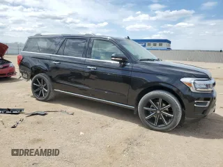 2023 Ford Expedition Max Limited с VIN 1FMJK2A82PEA63950, выставлен на аукционе Copart как лот 55773495 с пробегом 33 588 миль миль и Списание • Salvage title. История ставок и продаж доступна на DreamBid. Изображение 4.