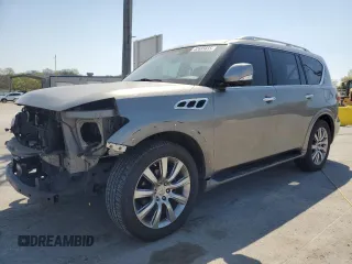 2012 Infiniti QX56 7-passenger z VIN JN8AZ2NE2C9015890, wystawiony jako Copart lot #52685655 z przebiegiem 159 226 mil mil oraz Szkody całkowita. Historia ofert i sprzedaży dostępna na DreamBid. Obrazek 1.
