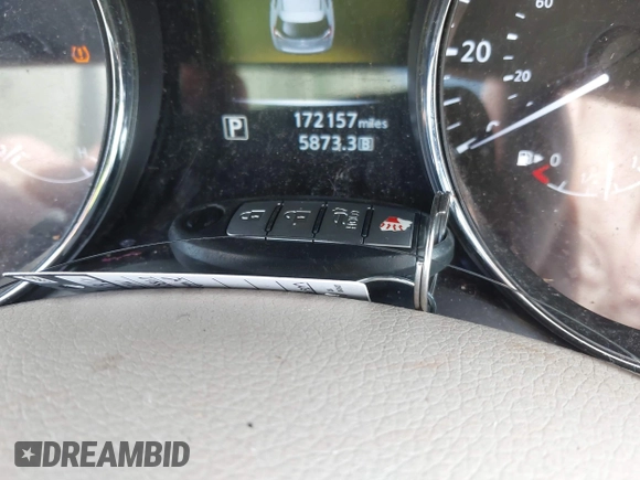 2014 Nissan Rogue SV with VIN 5N1AT2MT2EC851245, listed as a IAAI auction lot 41611370 with 172,157 mi miles. Bid and sale history available at carsss.com. Image 11.