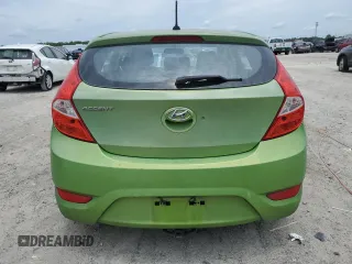 2013 Hyundai Accent GS with VIN KMHCT5AE6DU083617, listed as a Copart auction lot 58719915 with 157,502 mi miles and Clean title. Bid and sale history available at DreamBid. Image 6.