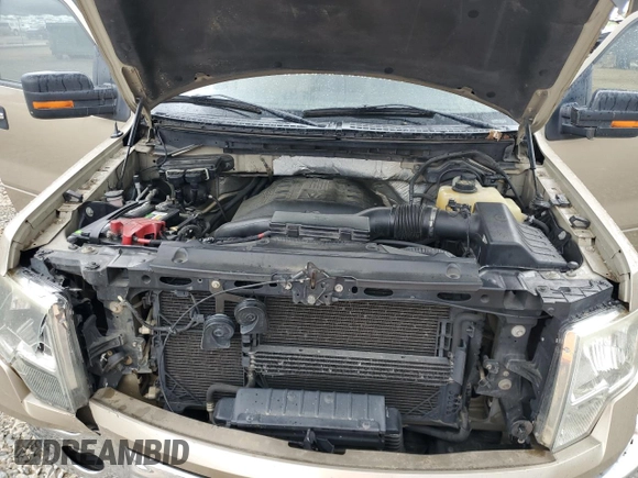 2012 Ford F-150 XL with VIN 1FTFW1ET5CFC30264, listed as a Copart auction lot 55231195 with 272,270 mi miles and Salvage title. Bid and sale history available at DreamBid. Image 11.