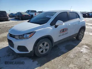 2020 Chevrolet Trax LS with VIN KL7CJKSBXLB088372, listed as a Copart auction lot 42753045 with 192,424 mi miles and Salvage title. Bid and sale history available at DreamBid. Image 1.