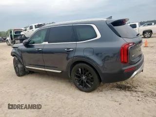2020 Kia Telluride SX with VIN 5XYP54HCXLG052451, listed as a Copart auction lot 58738965 with 77,155 mi miles and Salvage title. Bid and sale history available at DreamBid. Image 2.