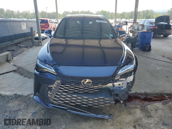 2023 Lexus RX 350h with VIN 2T2BBMCA7PC018442, listed as a Copart auction lot 54478995 with 18,784 mi miles and Salvage title. Bid and sale history available at DreamBid. Image 5.