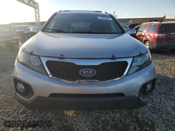 2012 Kia Sorento LX with VIN 5XYKT3A60CG295992, listed as a Copart auction lot 41996405 with 163,094 mi miles and Salvage Title. Bid and sale history available at DreamBid. Image 5.
