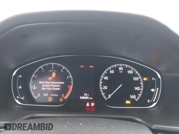 2020 Honda Accord Sport with VIN 1HGCV2F32LA027650, listed as a IAAI auction lot 42723709 with 48,289 mi miles and . Bid and sale history available at DreamBid. Image 7.