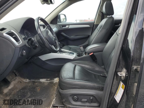 2012 Audi Q5 Premium with VIN WA1LKCFP4CA003411, listed as a Copart auction lot 57301035 with 270,590 mi miles and Salvage title. Bid and sale history available at DreamBid. Image 7.