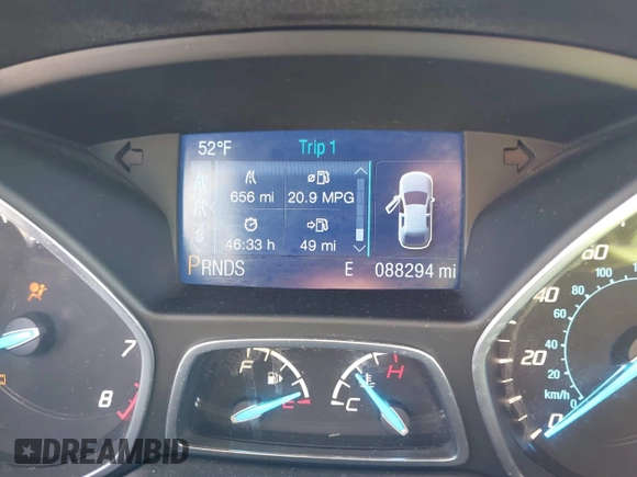 2014 Ford Escape SE with VIN 1FMCU9G96EUA06567, listed as a IAAI auction lot 41954345 with 88,294 mi miles and . Bid and sale history available at DreamBid. Image 7.
