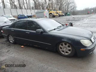 2001 Mercedes-Benz S-Class with VIN WDBNG75J31A212574, listed as a IAAI auction lot 41678906 with 109,716 mi miles. Bid and sale history available at carsss.com. Image 14.