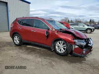 2016 Nissan Rogue SL with VIN 5N1AT2MV6GC865685, listed as a Copart auction lot 52128765 with 150,860 mi miles and Salvage Title. Bid and sale history available at DreamBid. Image 4.