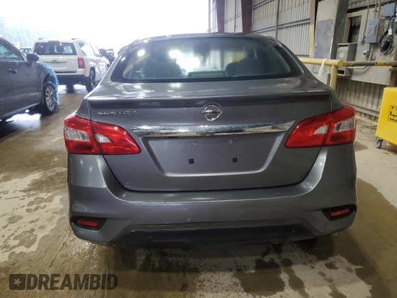 2019 Nissan Sentra S with VIN 3N1AB7AP6KY274978, listed as a Copart auction lot 53527325 with Not Provided miles and Salvage Title. Bid and sale history available at carsss.com. Image 6.