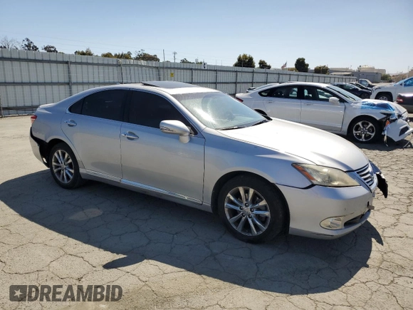 2012 Lexus ES 330 with VIN JTHBK1EG9C2476527, listed as a Copart auction lot 60486325 with 116,165 mi miles and Salvage title. Bid and sale history available at DreamBid. Image 4.