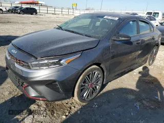 2024 Kia Forte GT with VIN 3KPF44AC8RE692589, listed as a Copart auction lot 48215805 with 30,887 mi miles and Salvage Title. Bid and sale history available at carsss.com. Image 1.