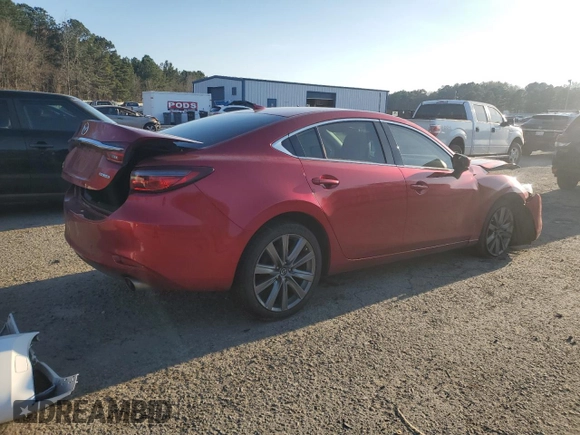 2020 Mazda 6 Grand Touring with VIN JM1GL1TY2L1518557, listed as a Copart auction lot 41402285 with 158,769 mi miles and Salvage Title. Bid and sale history available at DreamBid. Image 3.