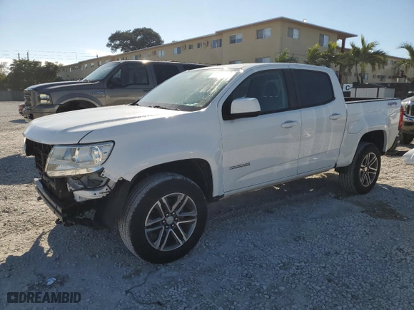2020 Chevrolet Colorado 4WD Work Truck with VIN 1GCGTBEN9L1226431, listed as a Copart auction lot 47092225 with 40,591 mi miles and Non Repairable. Bid and sale history available at carsss.com. Image 1.