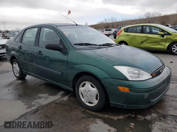 2001 Ford Focus LX with VIN 1FAFP33P81W115983, listed as a Copart auction lot 47835575 with 157,877 mi miles and Salvage Title. Bid and sale history available at carsss.com. Image 4.