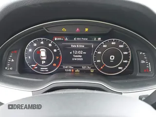 2018 Audi Q7 Premium Plus with VIN WA1LHAF74JD001365, listed as a IAAI auction lot 41503241 with 114,110 mi miles. Bid and sale history available at carsss.com. Image 7.