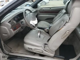 2002 Chrysler Sebring LXi with VIN 1C3EL55RX2N151004, listed as a Copart auction lot 85811704 with 187,000 mi miles and Salvage Title. Bid and sale history available at carsss.com. Image 7.