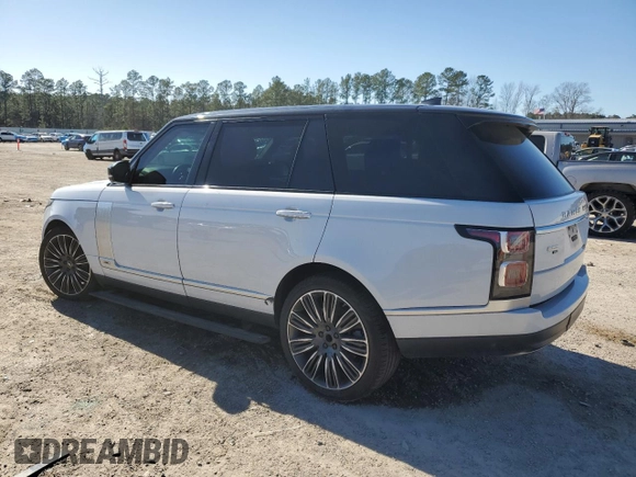 2020 Land Rover Range Rover Autobiography with VIN SALGV5SE9LA567952, listed as a Copart auction lot 44683925 with 56,779 mi miles and Clean title. Bid and sale history available at DreamBid. Image 2.
