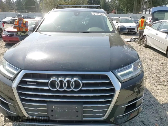 2017 Audi Q7 Premium с VIN WA1AAAF76HD000644, выставлен на аукционе Copart как лот 54451185 с пробегом 85 879 миль миль и Списание • Salvage title. История ставок и продаж доступна на DreamBid. Изображение 14.