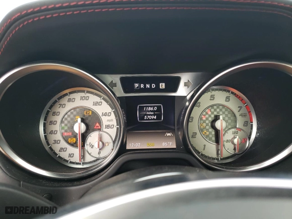 2013 Mercedes-Benz SL-Class SL 550 with VIN WDDJK7DA4DF007827, listed as a Copart auction lot 59263754 with 57,094 mi miles and Salvage Title. Bid and sale history available at carsss.com. Image 9.