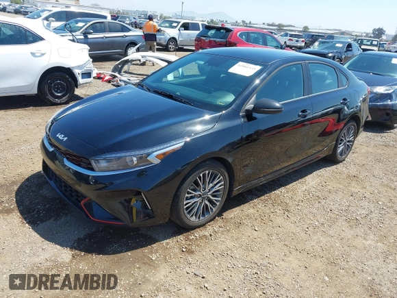 2023 Kia Forte GT-Line with VIN 3KPF54AD6PE672764, listed as a IAAI auction lot 42001535 with 18,907 mi miles. Bid and sale history available at carsss.com. Image 17.