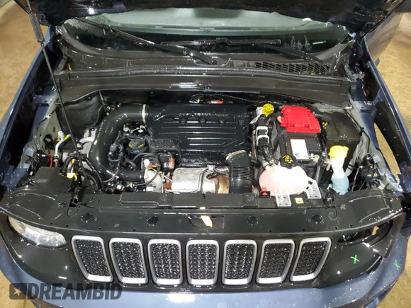 2023 Jeep Renegade Latitude with VIN ZACNJDB16PPP68504, listed as a Copart auction lot 61209555 with 23,764 mi miles and Clean title. Bid and sale history available at DreamBid. Image 12.