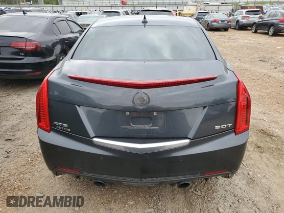 2014 Cadillac ATS Premium with VIN 1G6AE5SX4E0170188, listed as a Copart auction lot 52098204 with 141,734 mi miles and Salvage Title. Bid and sale history available at carsss.com. Image 6.