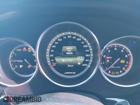 2016 Mercedes-Benz CLS 63 S AMG with VIN WDDLJ7GB4GA179521, listed as a IAAI auction lot 41651130 with 98,036 mi miles and . Bid and sale history available at DreamBid. Image 7.