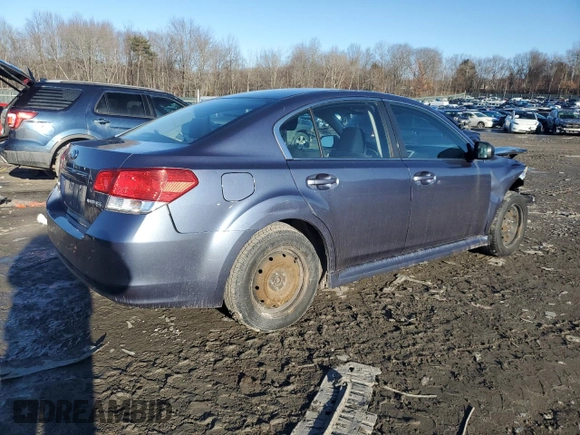 2013 Subaru Legacy 2.5i with VIN 4S3BMAA62D1006324, listed as a Copart auction lot 42711155 with 104,190 mi miles and Salvage title. Bid and sale history available at DreamBid. Image 3.