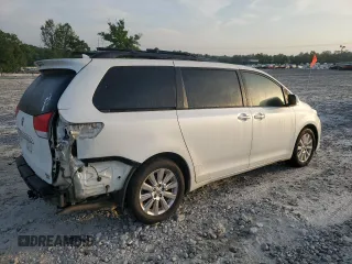 2011 Toyota Sienna XLE with VIN 5TDDK3DC1BS011963, listed as a Copart auction lot 54951565 with 196,868 mi miles and Salvage title. Bid and sale history available at DreamBid. Image 3.