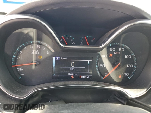 2017 Chevrolet Impala LS with VIN 2G11Z5SA2H9197745, listed as a Copart auction lot 46480825 with 38,634 mi miles and Salvage Title. Bid and sale history available at DreamBid. Image 9.