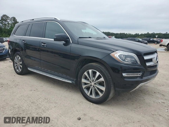 2015 Mercedes-Benz GL with VIN 4JGDF6EE9FA492758, listed as a Copart auction lot 47929104 with 72,179 mi miles. Bid and sale history available at carsss.com. Image 4.