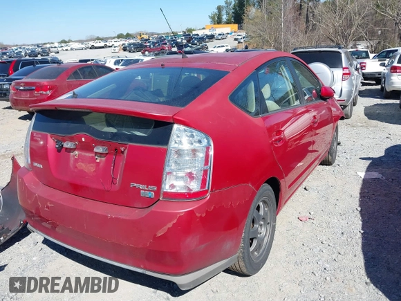 2007 Toyota Prius with VIN JTDKB20U377684819, listed as a IAAI auction lot 41815818 with 223,291 mi miles and . Bid and sale history available at DreamBid. Image 4.