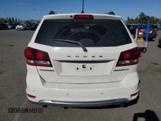 2017 Dodge Journey Crossroad Plus with VIN 3C4PDCGGXHT602670, listed as a Copart auction lot 54556675 with 179,702 mi miles and Salvage title. Bid and sale history available at DreamBid. Image 6.