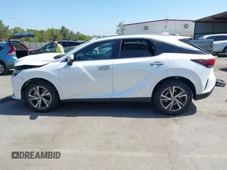 2024 Lexus RX 350h with VIN 2T2BBMCA2RC041498, listed as a IAAI auction lot 42267376 with 14,263 mi miles and . Bid and sale history available at DreamBid. Image 15.