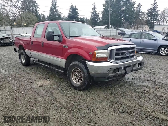 2001 Ford Super Duty F-250 XL with VIN 1FTNW21S41EB76120, listed as a Copart auction lot 84878124 with 227,360 mi miles and Salvage Title. Bid and sale history available at carsss.com. Image 11.