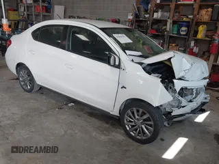 2019 Mitsubishi Mirage ES z VIN ML32F3FJ1KHF12997, wystawiony jako IAAI lot #42060181 z przebiegiem 89 393 mil mil oraz . Historia ofert i sprzedaży dostępna na DreamBid. Obrazek 1.