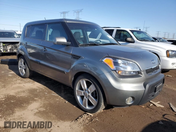 2011 Kia Soul + with VIN KNDJT2A28B7212727, listed as a Copart auction lot 51877625 with 94,978 mi miles and Salvage Title. Bid and sale history available at DreamBid. Image 4.