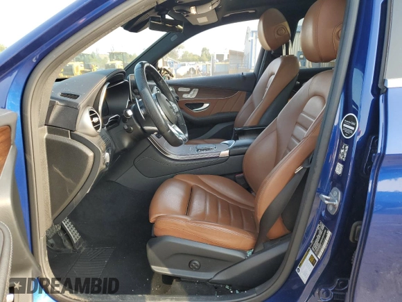 2020 Mercedes-Benz GLC with VIN WDC0G6EB9LF731630, listed as a Copart auction lot 67489814 with 54,574 mi miles and Salvage Title. Bid and sale history available at carsss.com. Image 7.