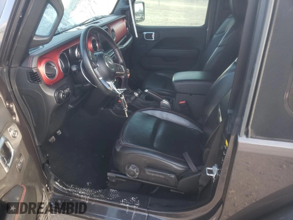 2020 Jeep Wrangler Rubicon с VIN 1C4HJXCG5LW233133, выставлен на аукционе Copart как лот 85187724 с пробегом 32 215 миль миль и Списание • Salvage title. История ставок и продаж доступна на DreamBid. Изображение 7.