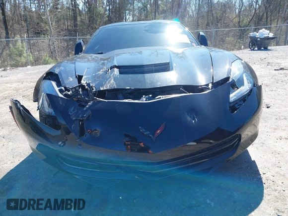 2016 Chevrolet Corvette 1LT with VIN 1G1YB2D77G5116429, listed as a IAAI auction lot 41608805 with 115,521 mi miles. Bid and sale history available at carsss.com. Image 12.